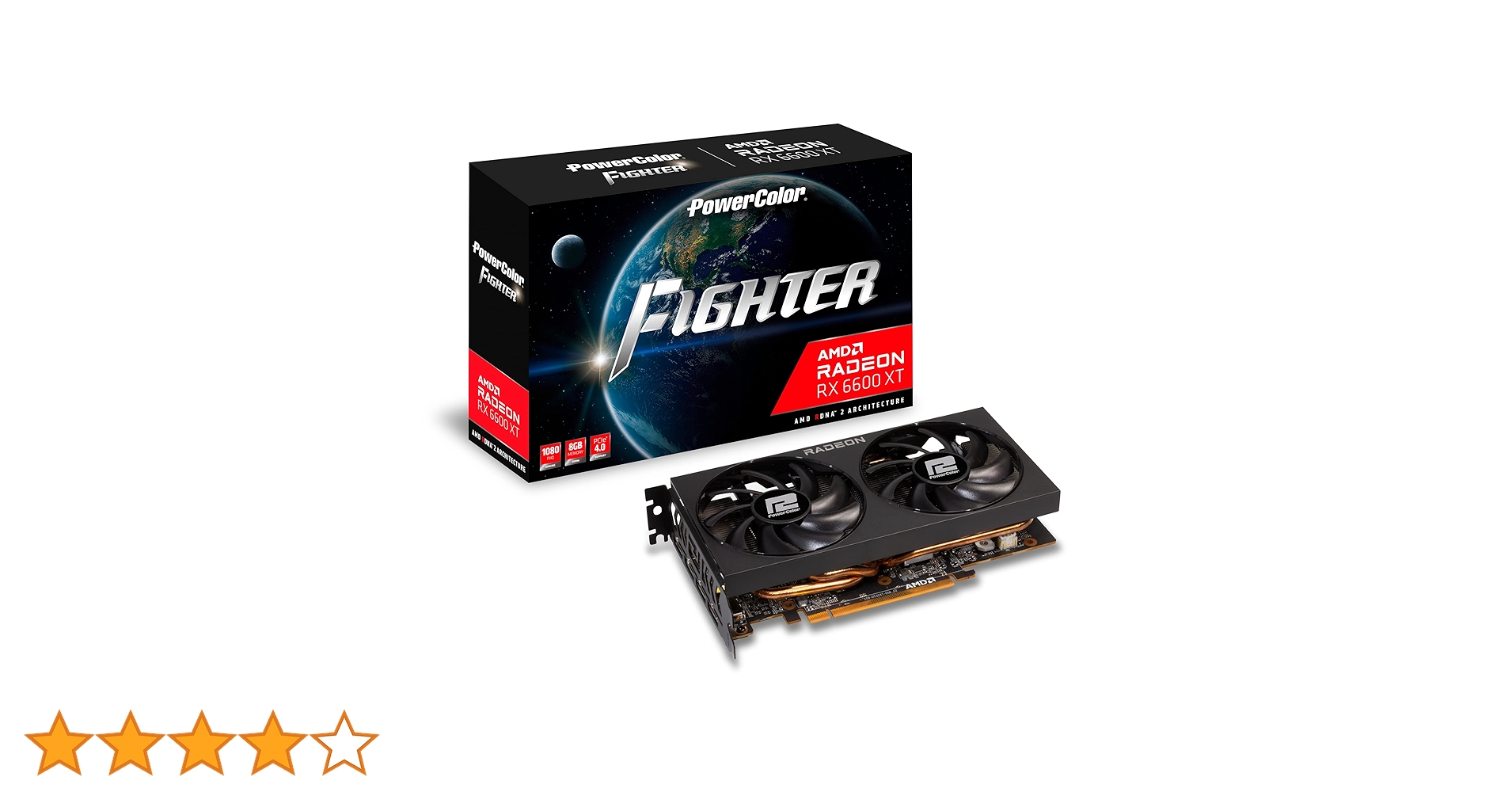 Placa de Vídeo AMD Power Color Radeon RX 6600 XT 8GB DDR6